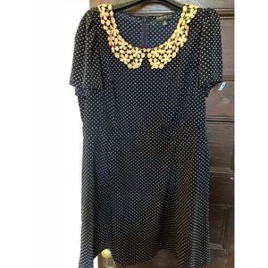 Forever 21 Polka Dot short Sleeve Dress